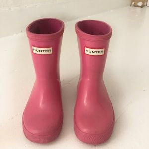 Hunter rain boots